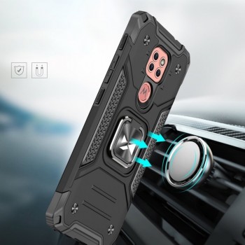 Wozinsky smūgiams atsparus dėklas su žiedu (telefonui Motorola Moto G9 Play/E7 Plus) Wozinsky smūgiams atsparus dėklas su žiedu (telefonui Motorola Moto G9 Play/E7 Plus)